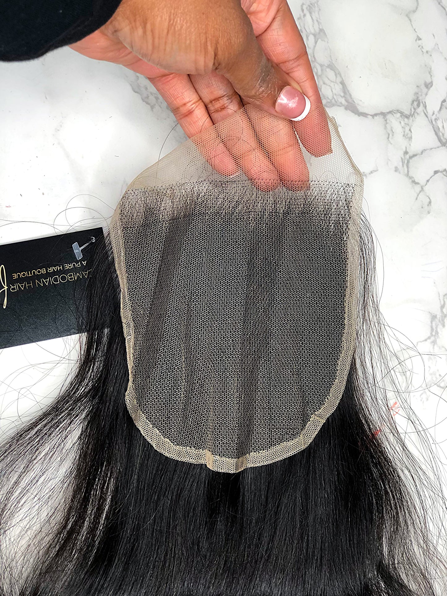 5x5 Transparent Lace Closures
